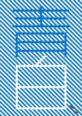 藍與白形成的蔚藍色